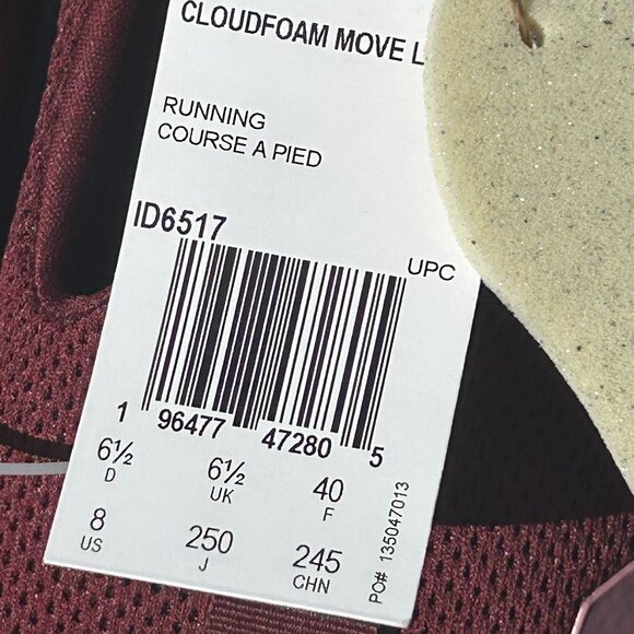 Adidas Cloudfoam Move Lounger Running Shoes – Women’s – New - Picture 14 of 15
